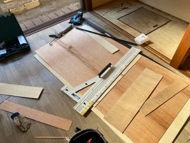 【船橋市金杉】戸建ての原状回復工事